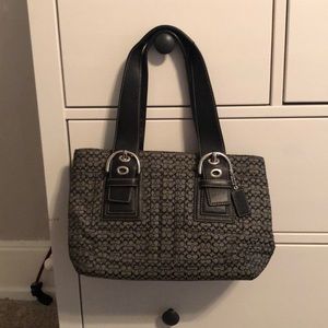 Coach Mini C Signature Tote